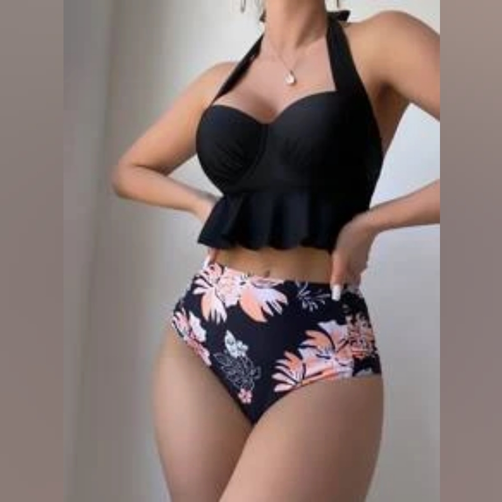 Push up tankini bikini